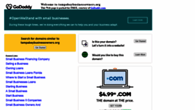 What Tampabaybusinessowners.org website looked like in 2020 (3 years ago)