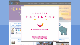 What Tourismethaifr.com website looked like in 2020 (4 years ago)