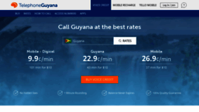 What Telephoneguyana.com website looked like in 2020 (4 years ago)