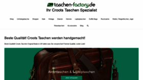 What Taschen-factory.de website looked like in 2020 (4 years ago)