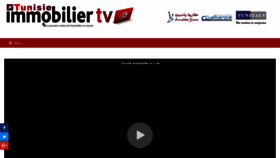 What Tunisieimmobiliertv.net website looked like in 2020 (3 years ago)