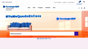 What Tecnologiahdv.co website looked like in 2020 (3 years ago)