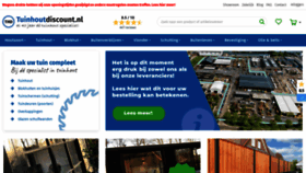 What Tuinhoutdiscount.nl website looked like in 2020 (3 years ago)