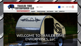 What Timetotrailer.com website looked like in 2020 (4 years ago)