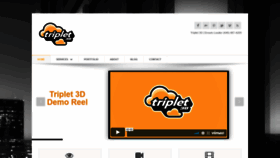 What Triplet3d.com website looked like in 2020 (3 years ago)