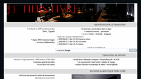 What Tierslivre.net website looked like in 2020 (6 years ago)