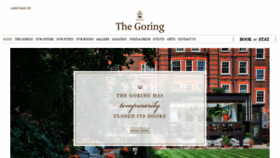 What Thegoring.com website looked like in 2020 (3 years ago)