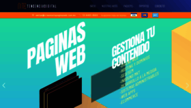 What Tendenciadigital.com.mx website looked like in 2020 (3 years ago)