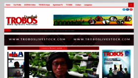 What Troboslivestock.com website looked like in 2020 (3 years ago)