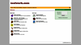 What Toolwerk.com website looked like in 2020 (3 years ago)