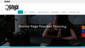 What Tirisulayoga.com website looked like in 2020 (4 years ago)