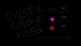 What Tristecolorerosa.com website looked like in 2020 (4 years ago)