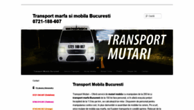 What Transportmutari.ro website looked like in 2020 (4 years ago)