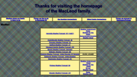 What Themacleods.net website looked like in 2020 (4 years ago)