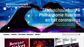 What Theater-haarlem.nl website looked like in 2020 (4 years ago)