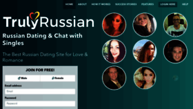 What Trulyrussian.com website looked like in 2020 (3 years ago)