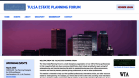What Tulsaepf.org website looked like in 2020 (3 years ago)