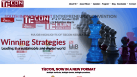 What Tieconkerala.org website looked like in 2020 (4 years ago)