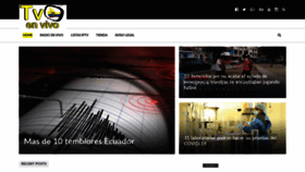 What Tvenvivoecuador.blogspot.com website looked like in 2020 (3 years ago)