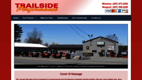 What Trailsideperformance.com website looked like in 2020 (3 years ago)