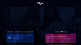 What Talgro.com website looked like in 2020 (3 years ago)