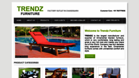 What Trendzfurnituremall.com website looked like in 2020 (3 years ago)