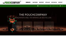 What Thepouchcompany.nl website looked like in 2020 (4 years ago)