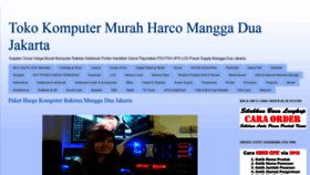 What Tokokomputermurahharcomanggadua.blogspot.com website looked like in 2020 (4 years ago)