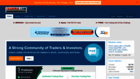 What Traderji.com website looked like in 2020 (3 years ago)