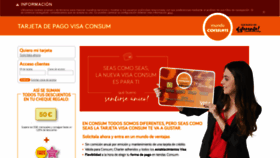 What Tarjetapagomundoconsum.com website looked like in 2020 (3 years ago)
