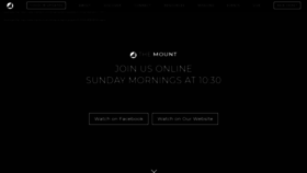 What Themount.church website looked like in 2020 (4 years ago)