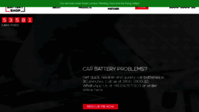What Thebatteryshop.my website looked like in 2020 (3 years ago)