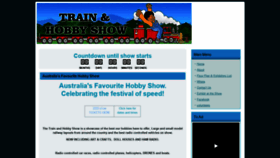 What Trainandhobbyshow.com.au website looked like in 2020 (3 years ago)