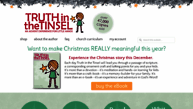 What Truthinthetinsel.com website looked like in 2020 (3 years ago)