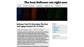 What Thebestsoft.com website looked like in 2020 (3 years ago)