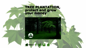 What Treeplantation.com website looked like in 2020 (3 years ago)
