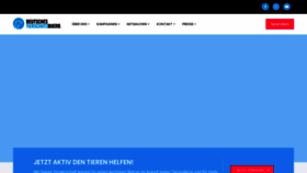 What Tierschutzbuero.de website looked like in 2020 (4 years ago)