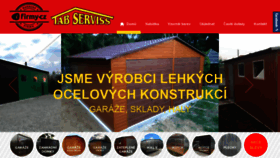 What Tabserviss.cz website looked like in 2020 (3 years ago)