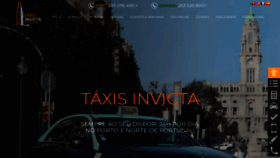 What Taxisinvicta.com website looked like in 2020 (4 years ago)