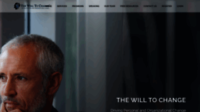 What Thewilltochange.com website looked like in 2020 (4 years ago)