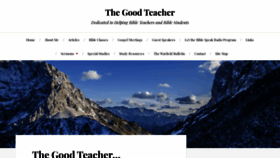 What Thegoodteacher.com website looked like in 2020 (3 years ago)