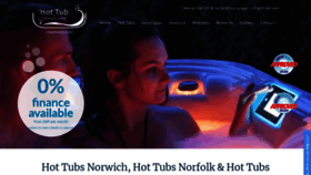 What Thehottubcentre.co.uk website looked like in 2020 (4 years ago)