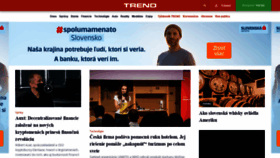 What Trend.sk website looked like in 2020 (3 years ago)
