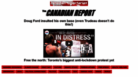What Thecanadianreport.ca website looked like in 2020 (3 years ago)