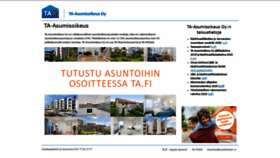 What Ta-asumisoikeus.fi website looked like in 2020 (3 years ago)