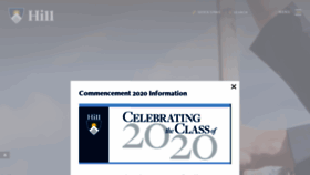 What Thehill.org website looked like in 2020 (5 years ago)