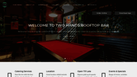 What Twohandsbar.com.au website looked like in 2020 (3 years ago)
