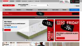 What Top-shop.ro website looked like in 2020 (3 years ago)