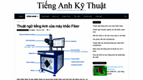 What Tienganhkythuat.com website looked like in 2020 (3 years ago)