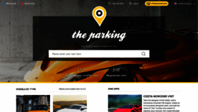 What Theparking-cars.co.uk website looked like in 2020 (3 years ago)